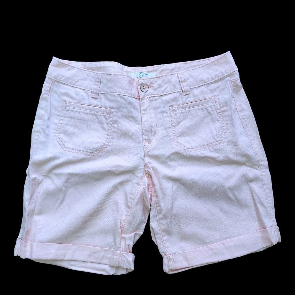 COPY - Pink Anne Taylor Loft Bermuda shorts